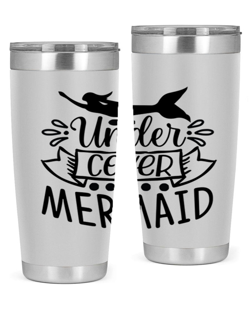 Under cover mermaid 645#- mermaid- Tumbler