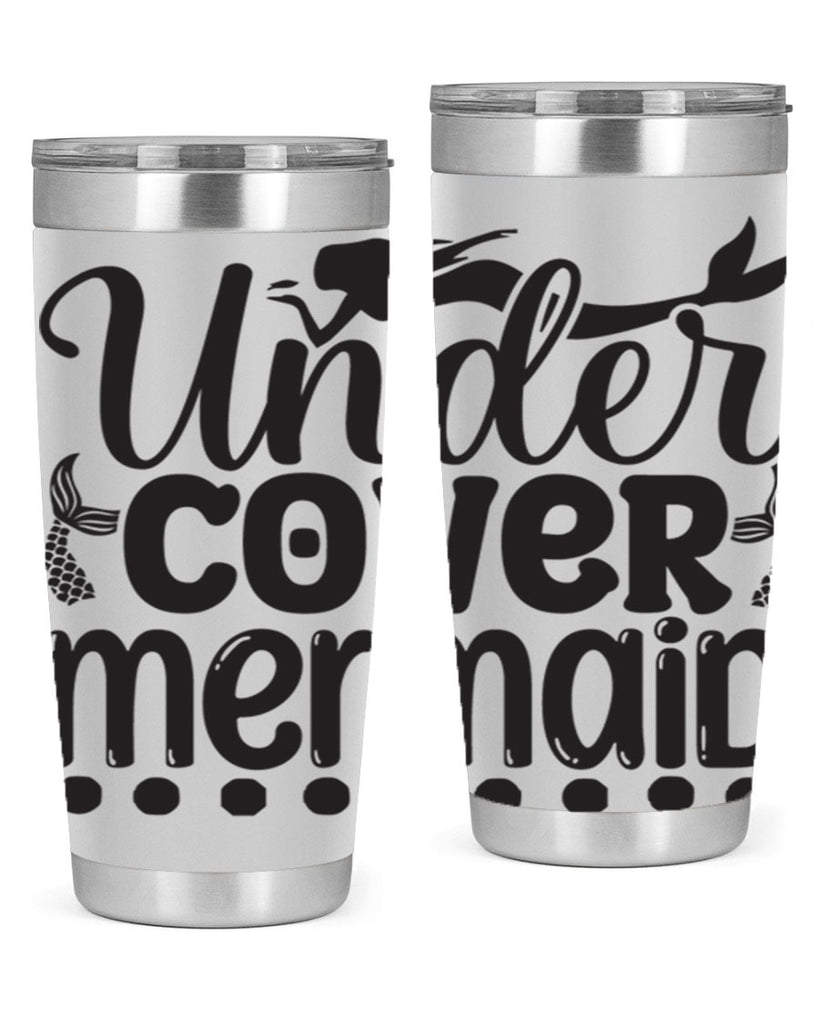 Under cover mermaid 649#- mermaid- Tumbler