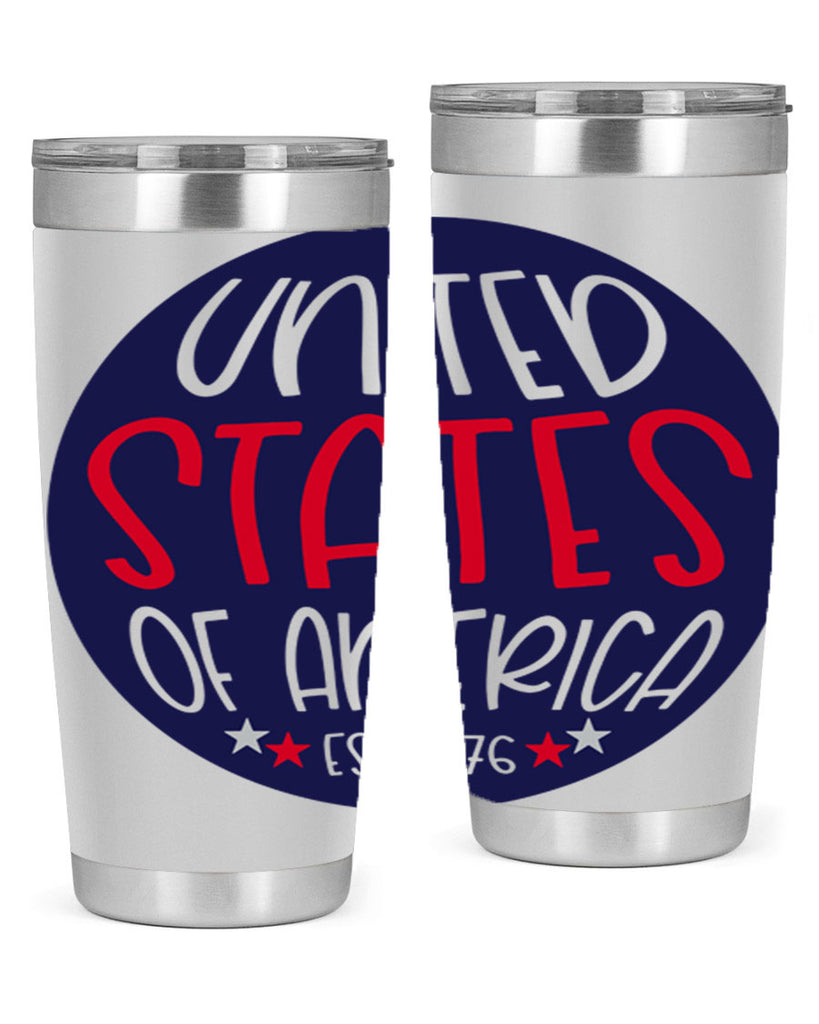United States Of America Est Style 176#- Fourt Of July- Tumbler