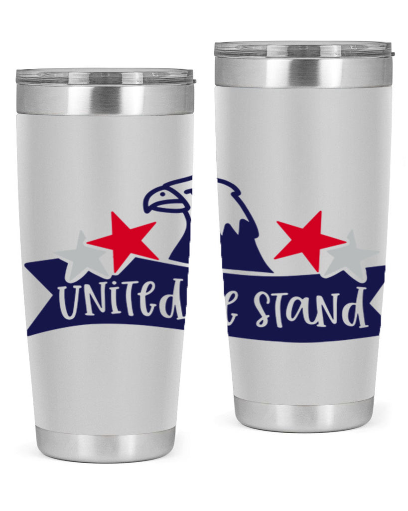United We Stand Style 178#- Fourt Of July- Tumbler