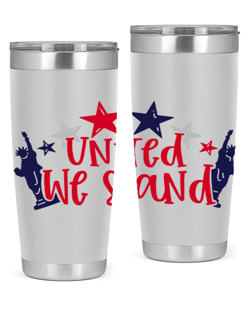 United We Stand Style 179#- Fourt Of July- Tumbler