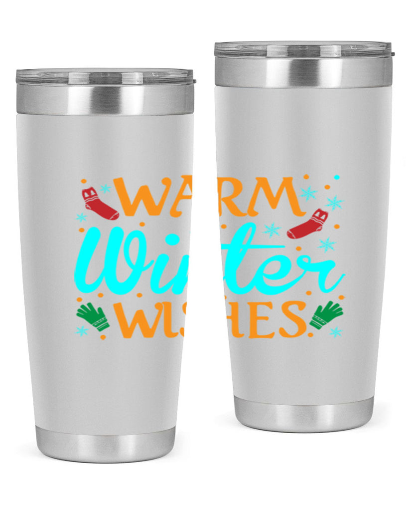 Warm Winter Wishes 465#- winter- Tumbler