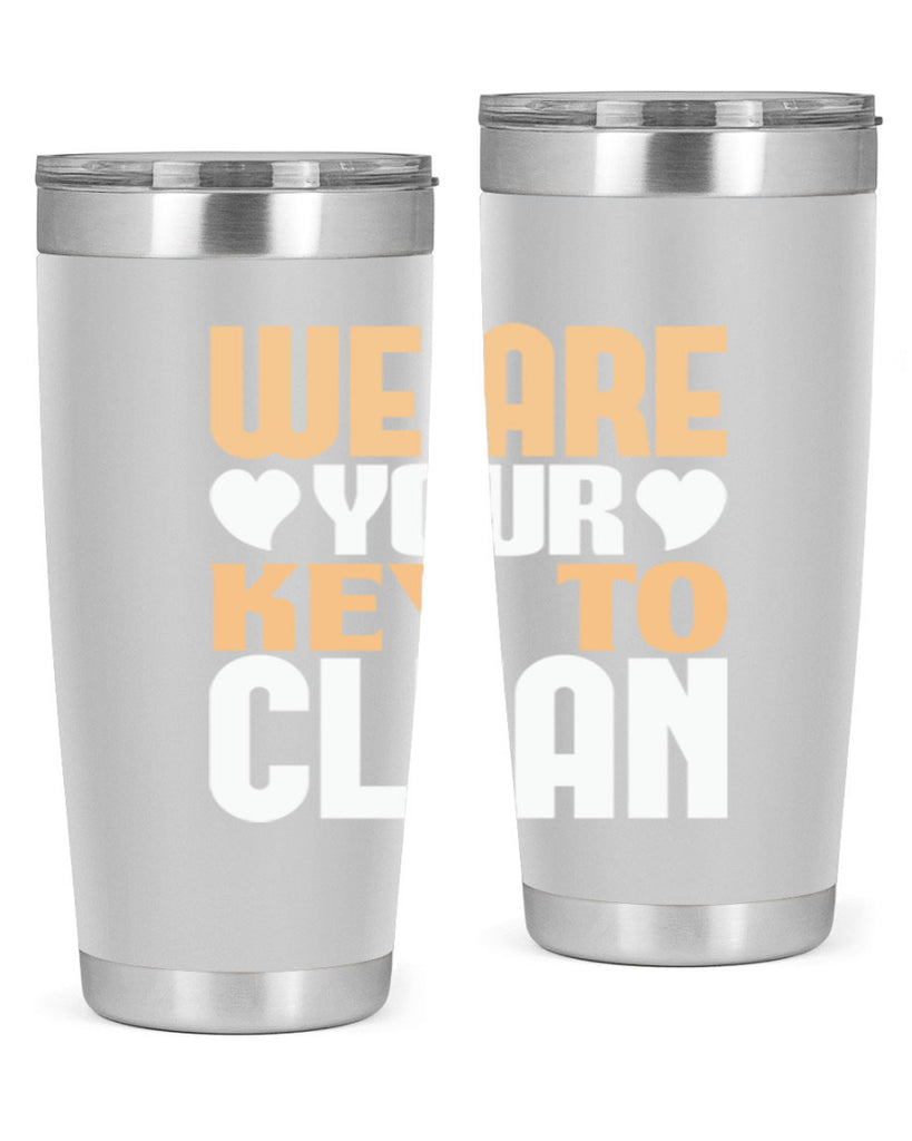 We are your key to clean Style 12#- cleaner- tumbler