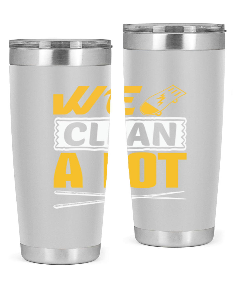 We clean a lot Style 10#- cleaner- tumbler