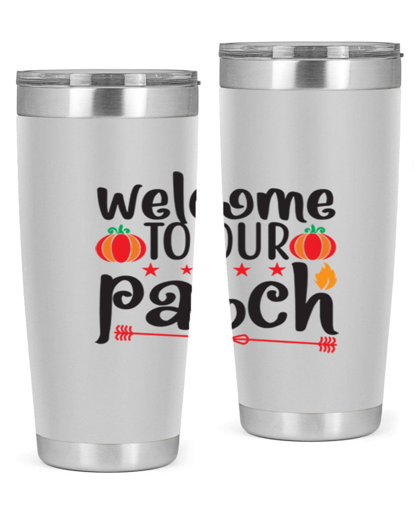 Welcometoourpatch 641#- fall- Tumbler