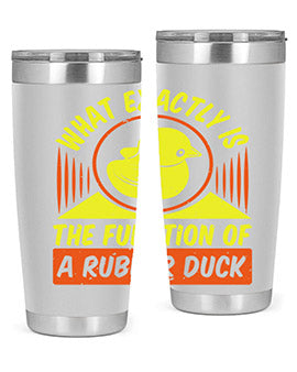 What exactly is the function of a rubber duck Style 10#- duck- Tumbler