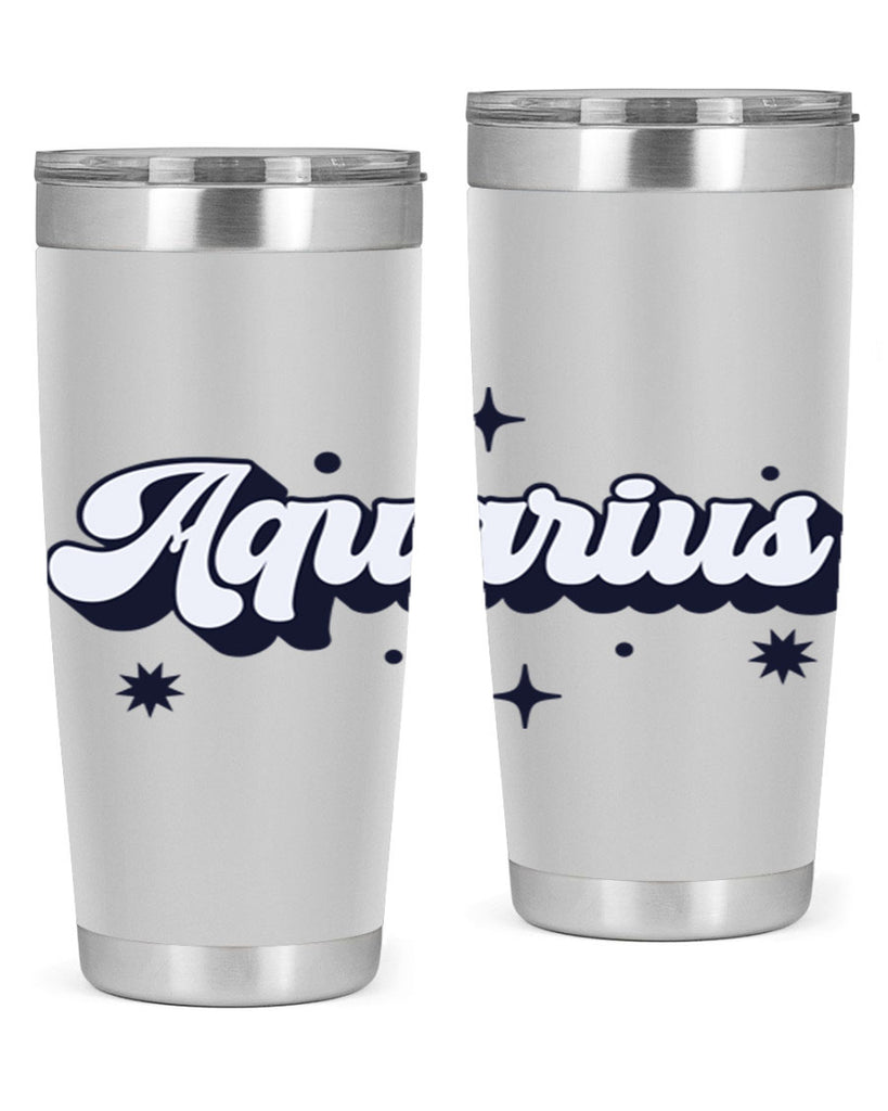 aquarius 82#- zodiac- Tumbler