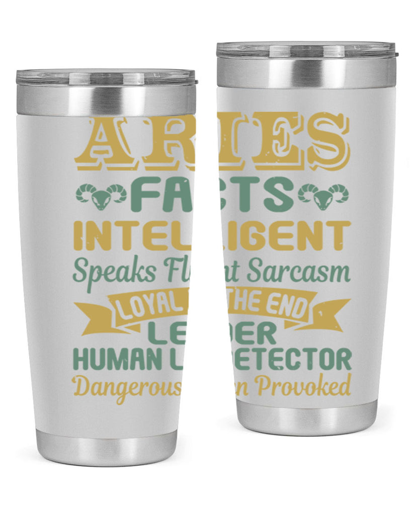 aries 123#- zodiac- Tumbler