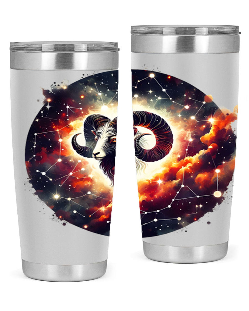 aries 126#- zodiac- Tumbler