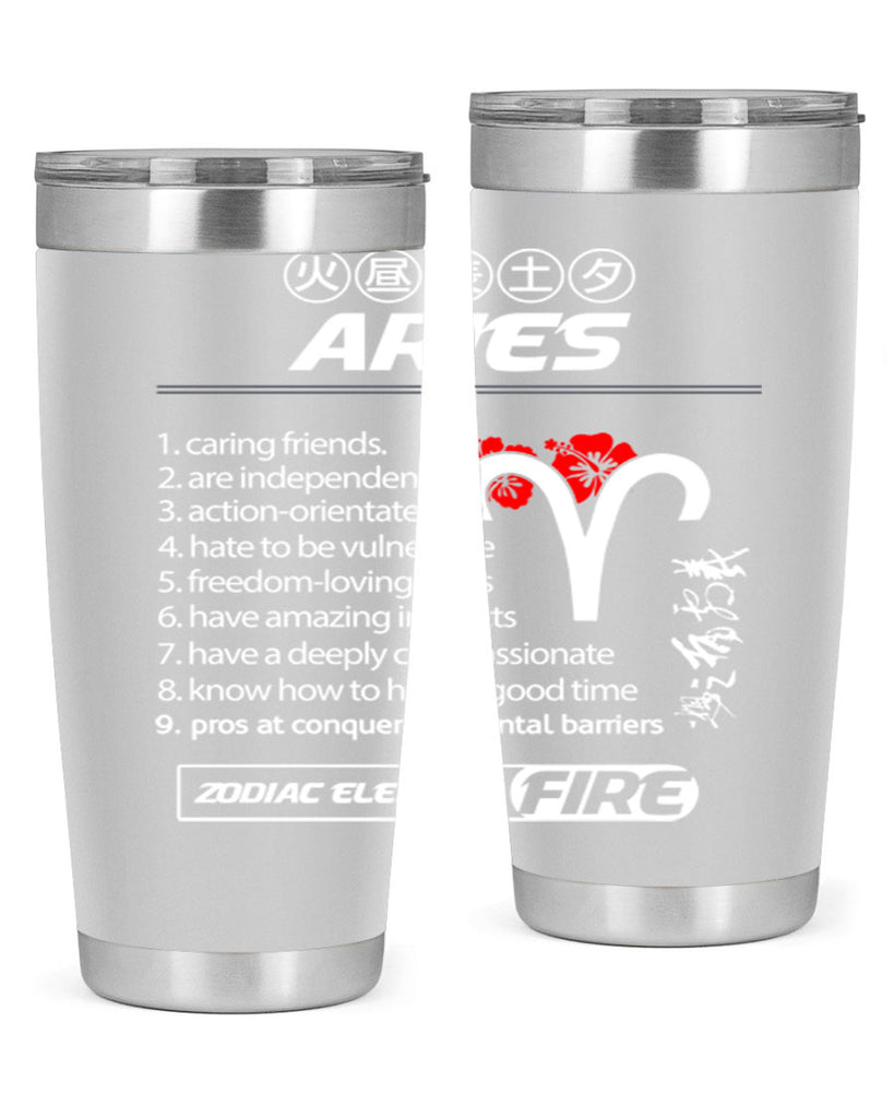 aries 137#- zodiac- Tumbler