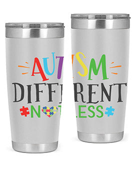 autism different not less Style 5#- autism- Tumbler