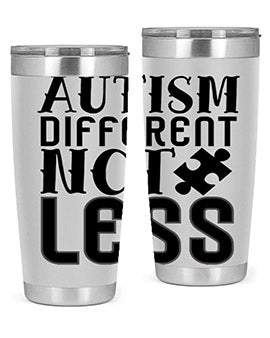 autism different not less Style 6#- autism- Tumbler