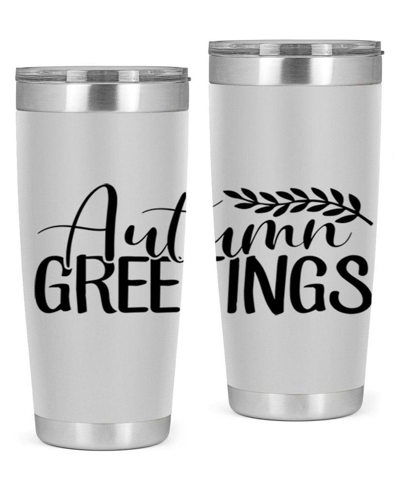 autumn greetings 13#- fall- Tumbler