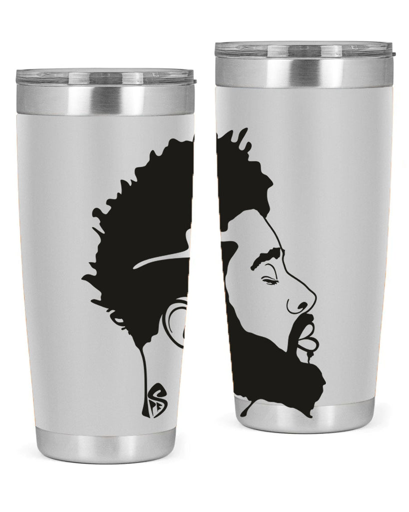 beardman 59#- black men - boys- tumbler