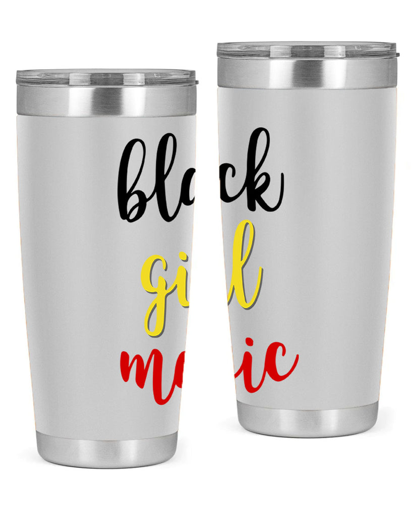 black girl magic color 246#- black words phrases- Cotton Tank