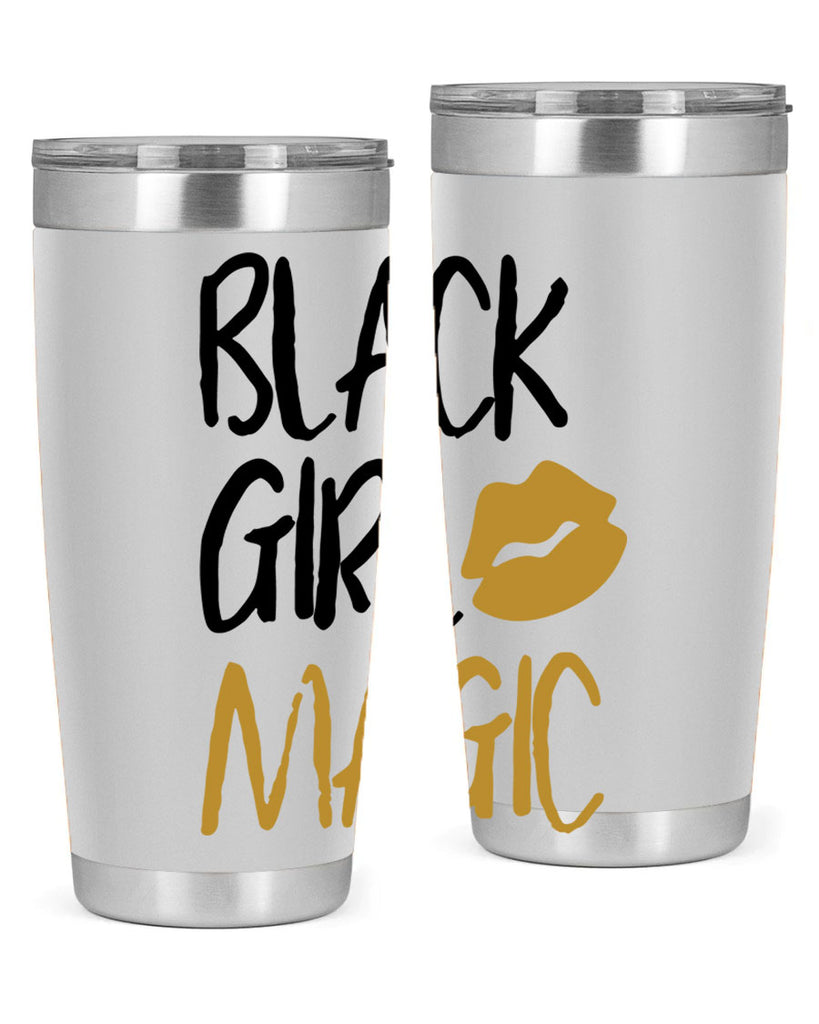 black girl magic lips cocoandbanana 245#- black words phrases- Cotton Tank
