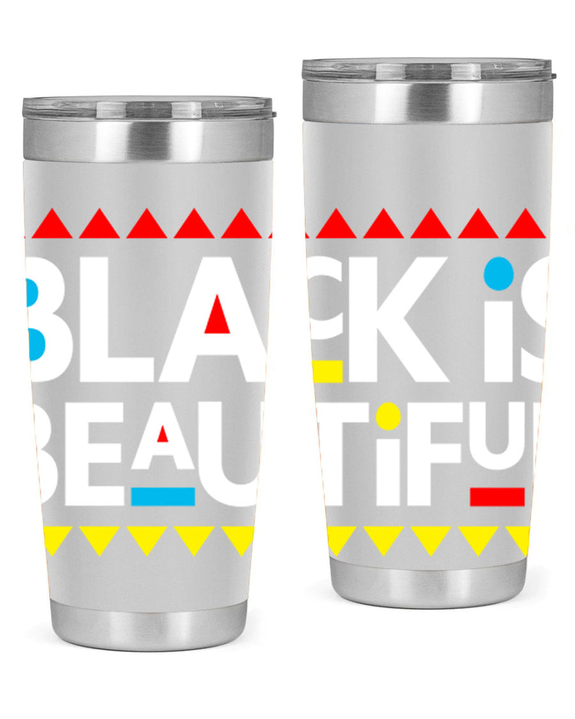 black is beautiful 235#- black words phrases- Cotton Tank