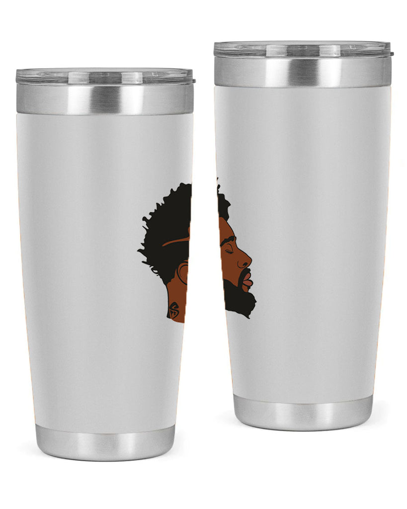 black man 30#- black men - boys- tumbler