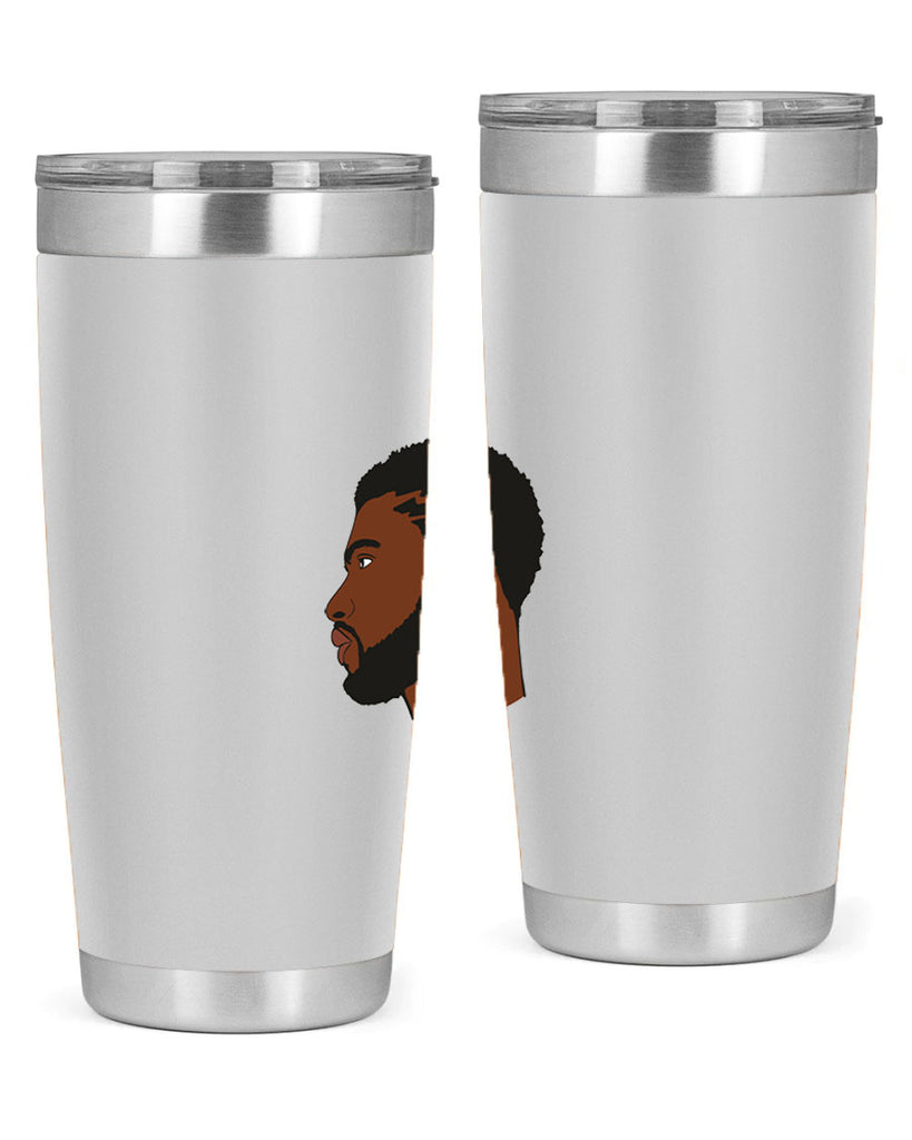 black man 40#- black men - boys- tumbler