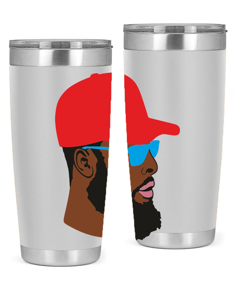 black man style 1#- black men - boys- tumbler