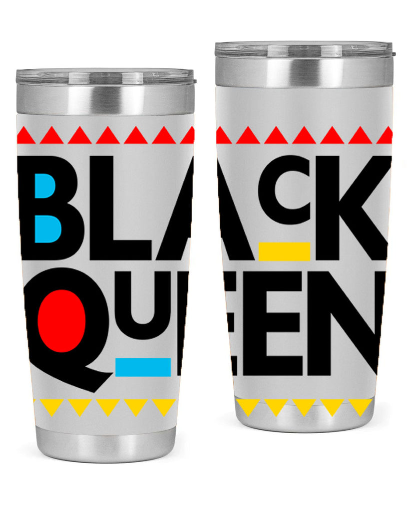 black queen 222#- black words phrases- Cotton Tank