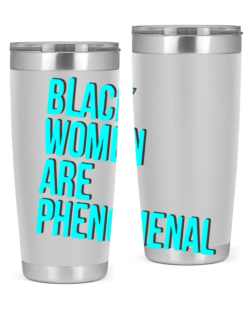 black woman are phenomenal color 216#- black words phrases- Cotton Tank