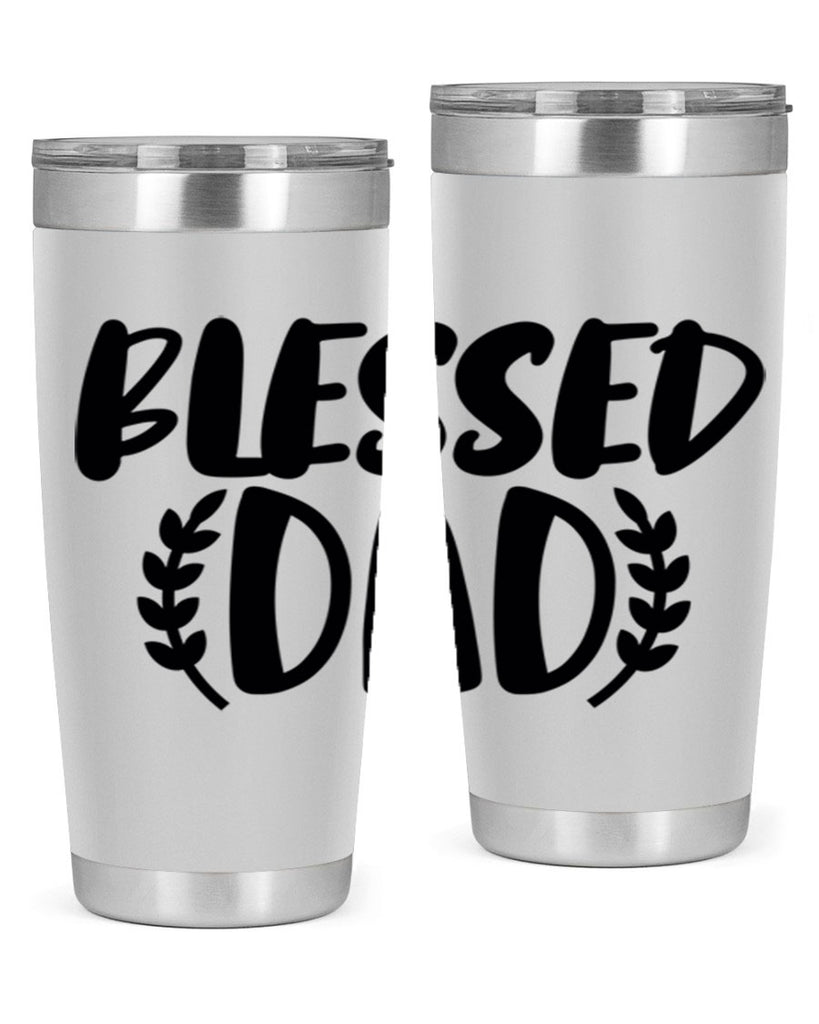 blessed dad 36#- dad- Tumbler