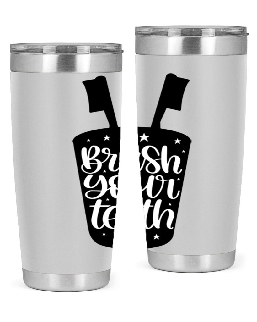 brush your teeth 45#- bathroom- Tumbler