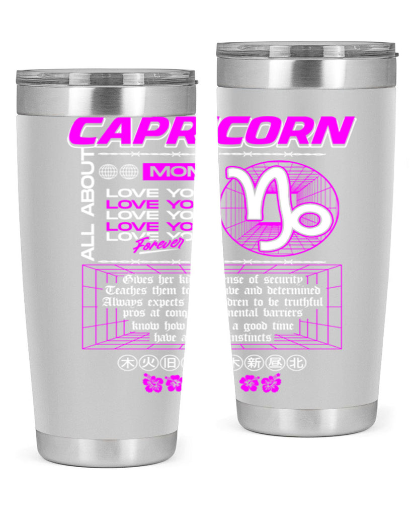 capricorn 208#- zodiac- Tumbler