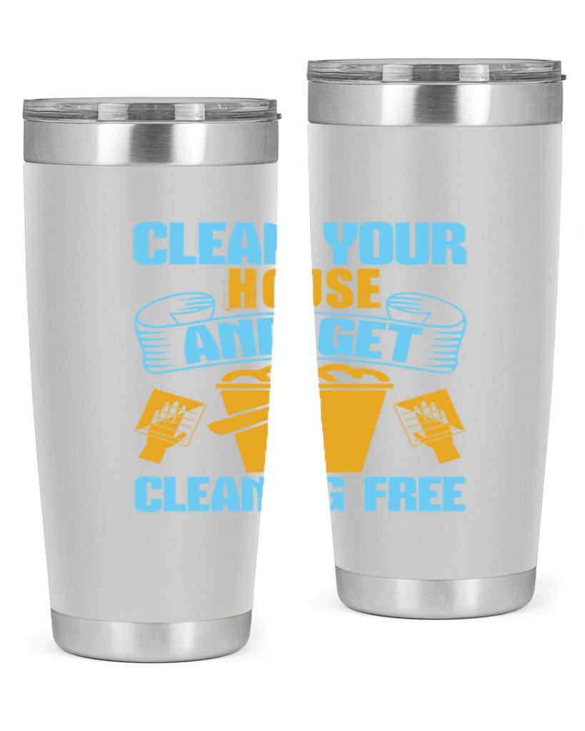 clean your house and get cleaning free Style 46#- cleaner- tumbler