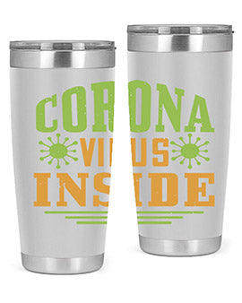 coronavirus inside Style 2#- corona virus- Tumbler