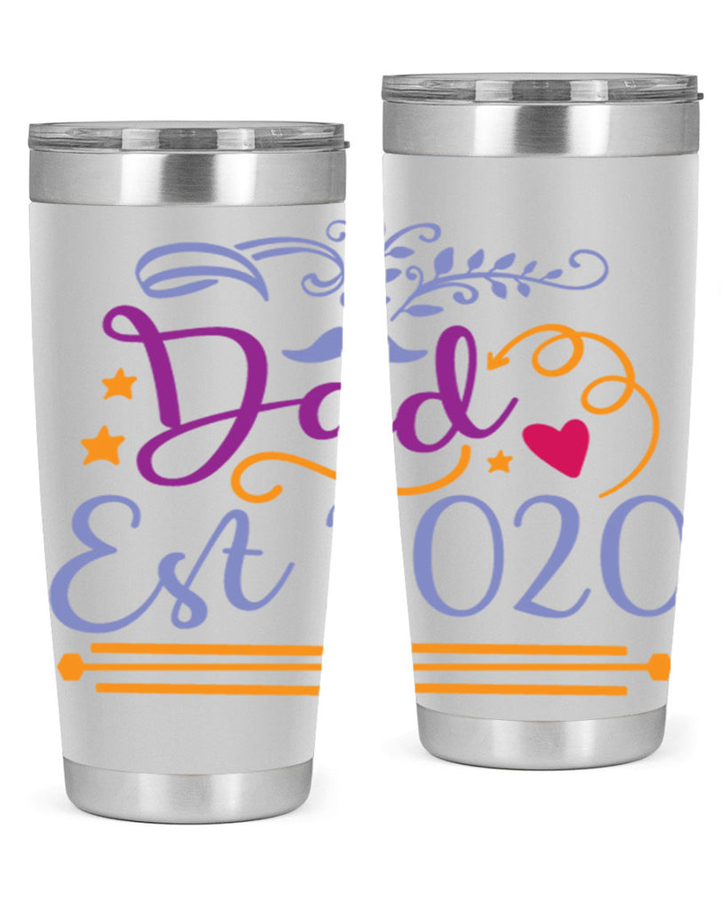dad est 97#- fathers day- Tumbler