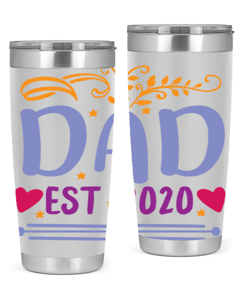 dad est 98#- fathers day- Tumbler