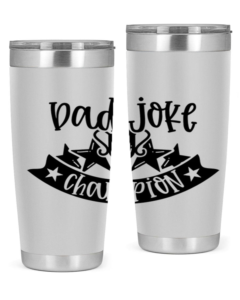dad joke champion 66#- fathers day- Tumbler