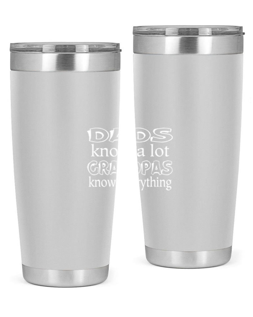 dads know a lot 17#- dad- Tumbler