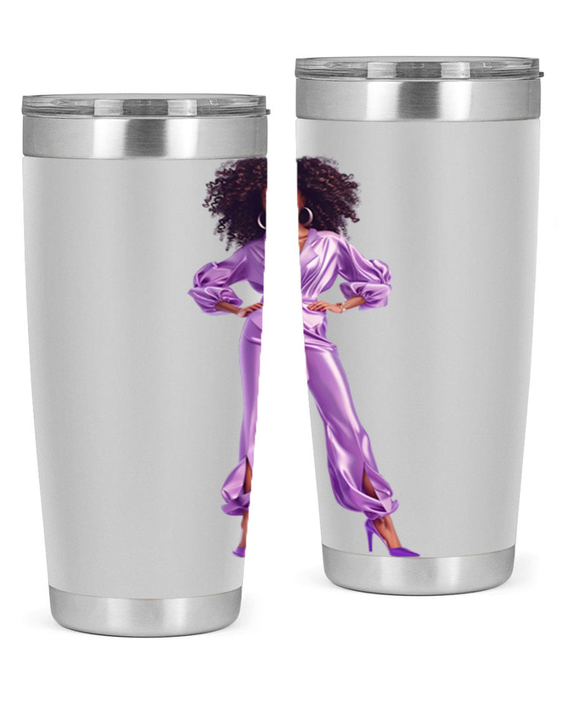 fashion girl in lavender 48#- fashion- Cotton Tank