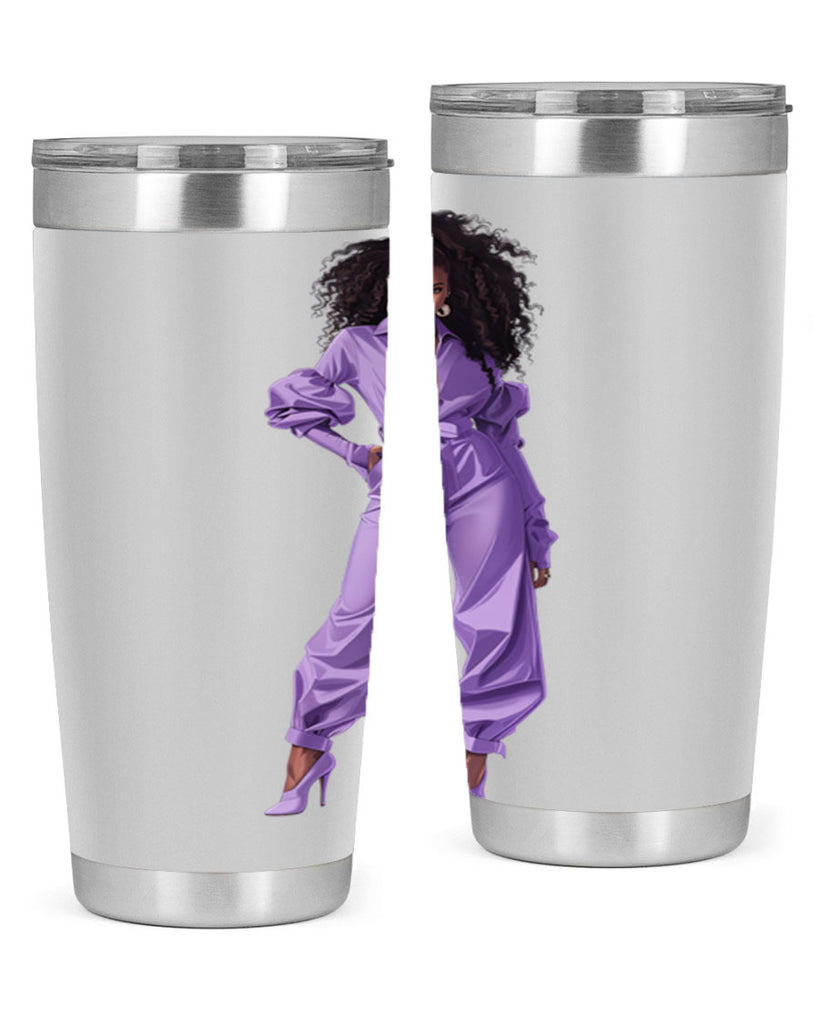 fashion girl in lavender 57#- fashion- Cotton Tank
