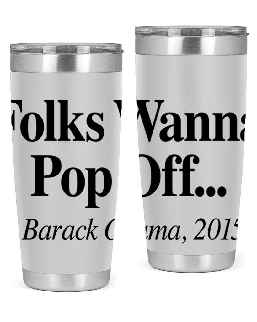 folks wanna pop off 151#- black words phrases- Cotton Tank