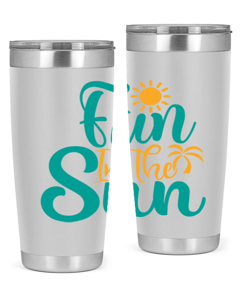 fun in the sun Style 104#- summer- Tumbler