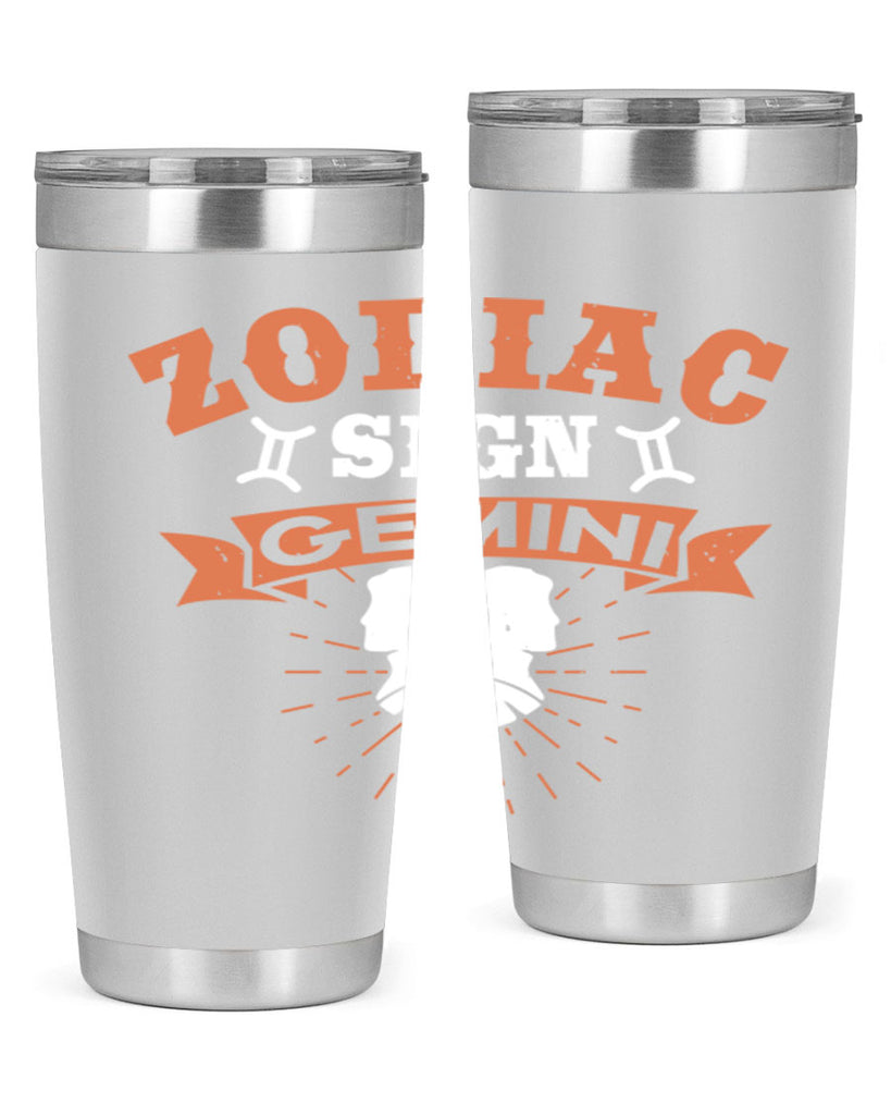 gemini 246#- zodiac- Tumbler