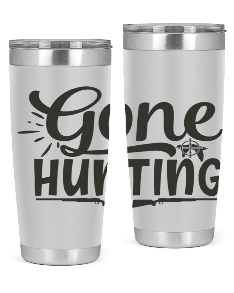 gone hunting 13#- hunting- Tumbler