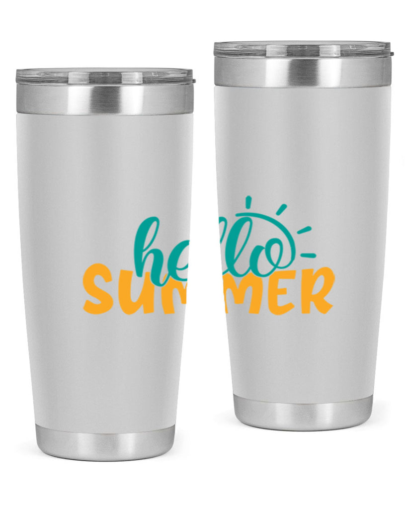 hello summer Style 97#- summer- Tumbler