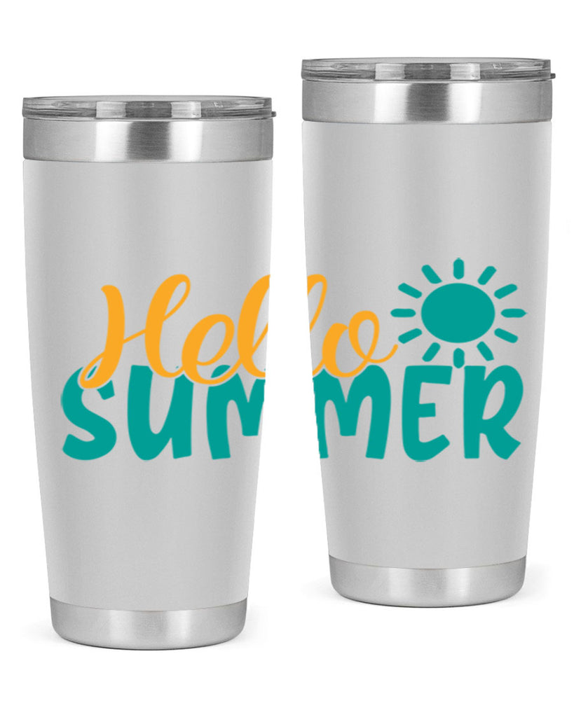 hello summer Style 98#- summer- Tumbler