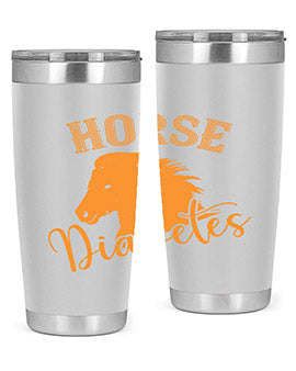 horse diabetes Style 34#- diabetes- Tumbler