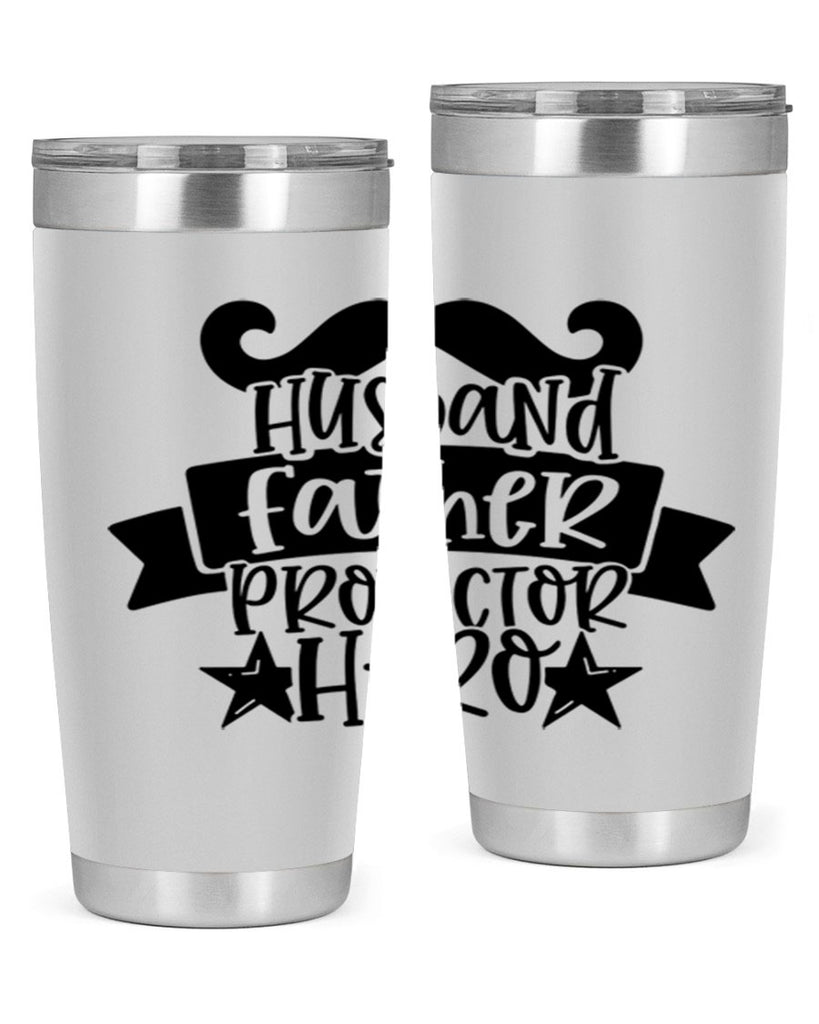 husband father protector hero 46#- fathers day- Tumbler