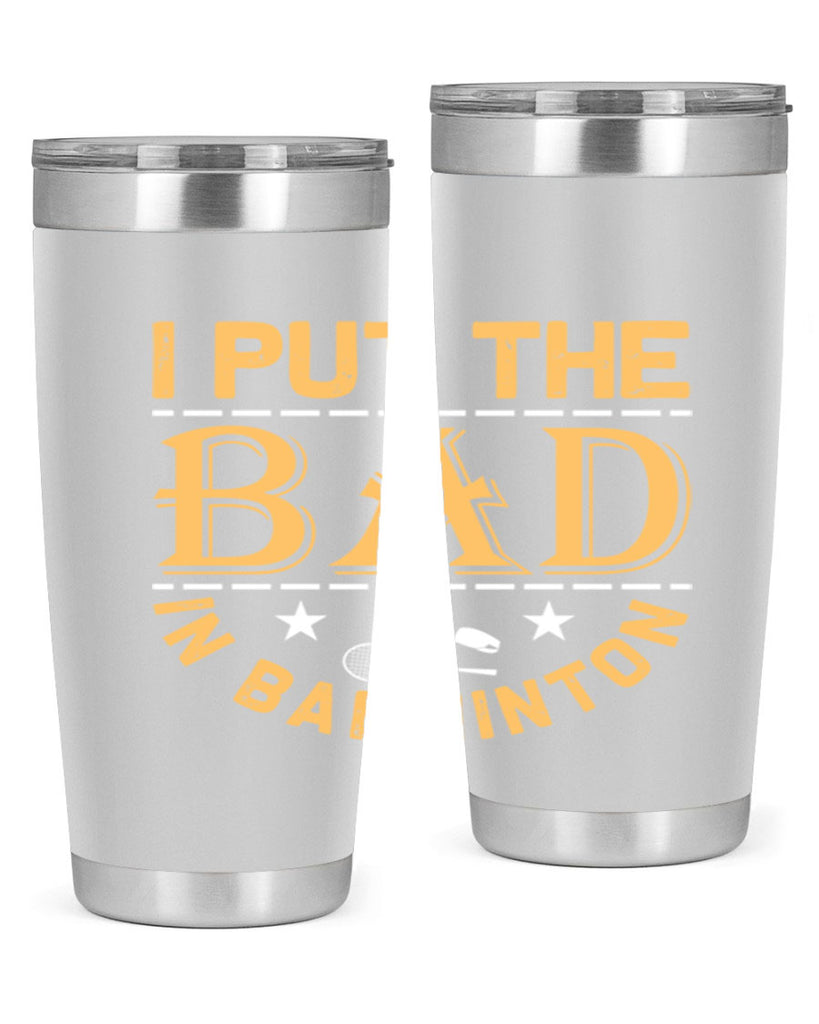 i 1056#- badminton- Tumbler