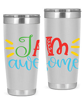 i am awesome Style 18#- autism- Tumbler