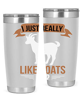 i just really like goats ok Style 3#- goat- Tumbler