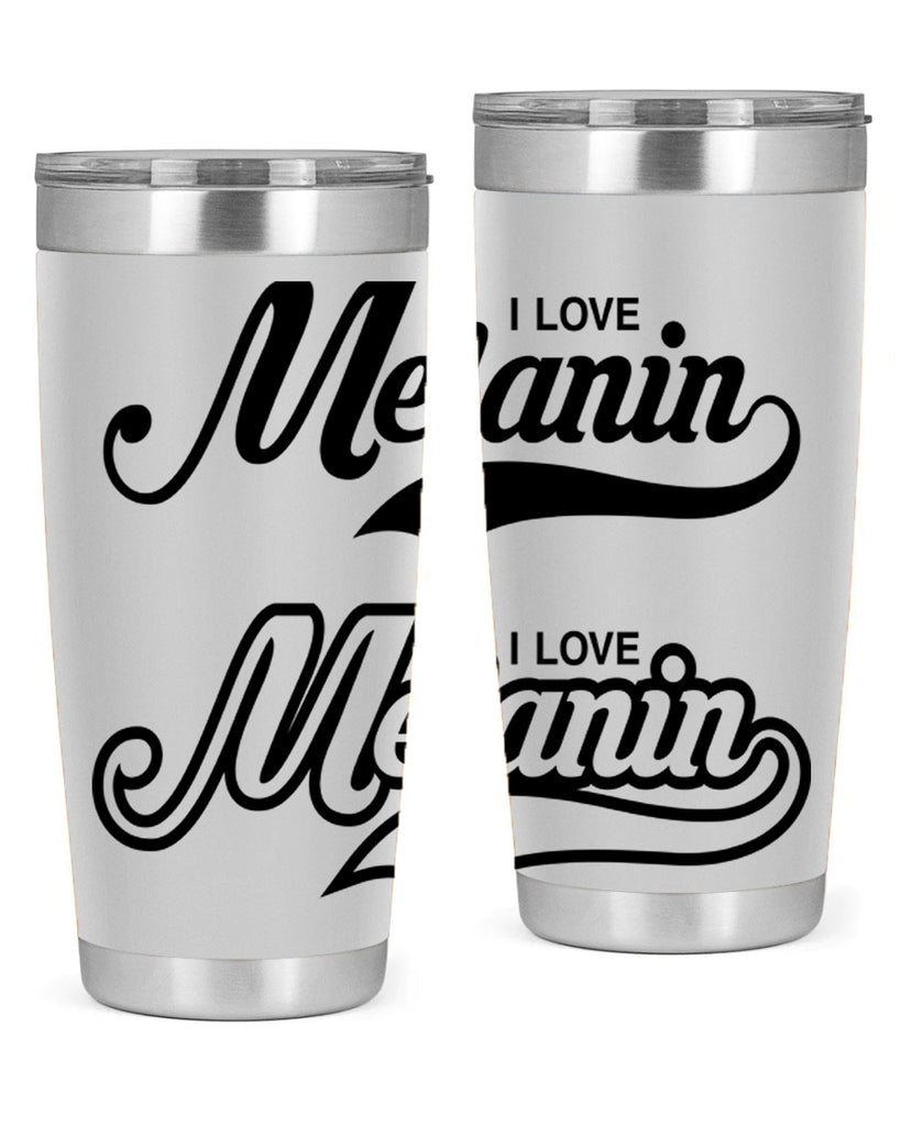 i love melanin 112#- black words phrases- Cotton Tank