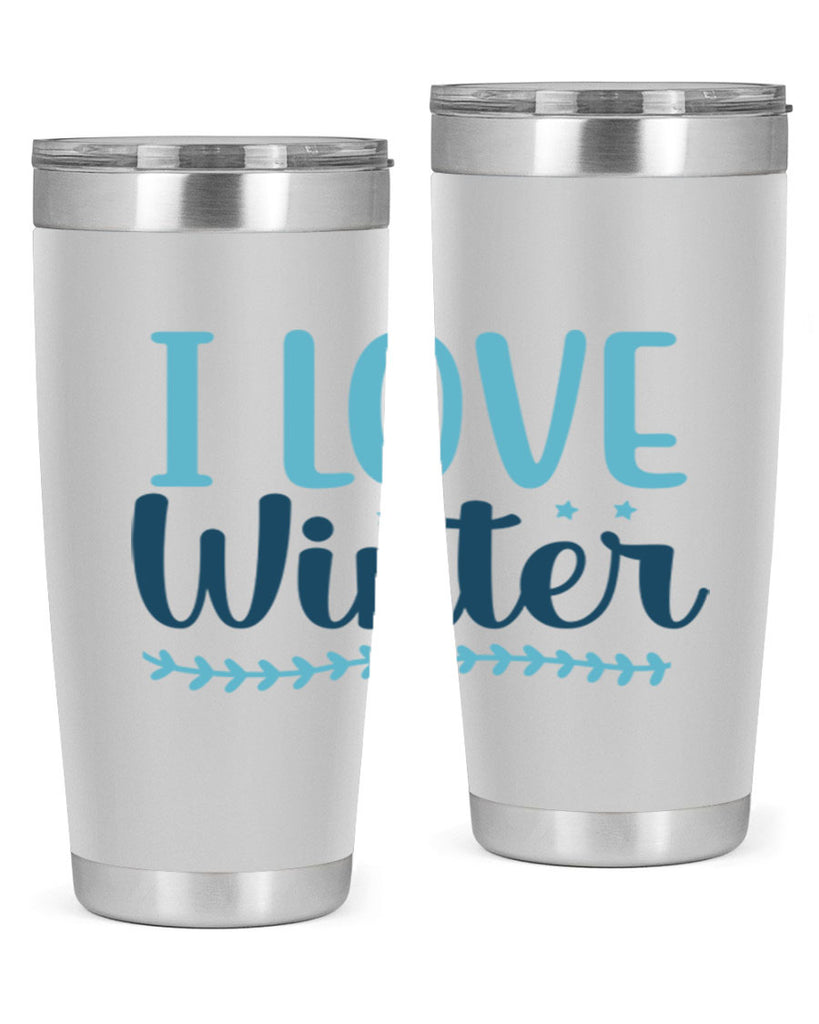 i love winter 226#- winter- Tumbler